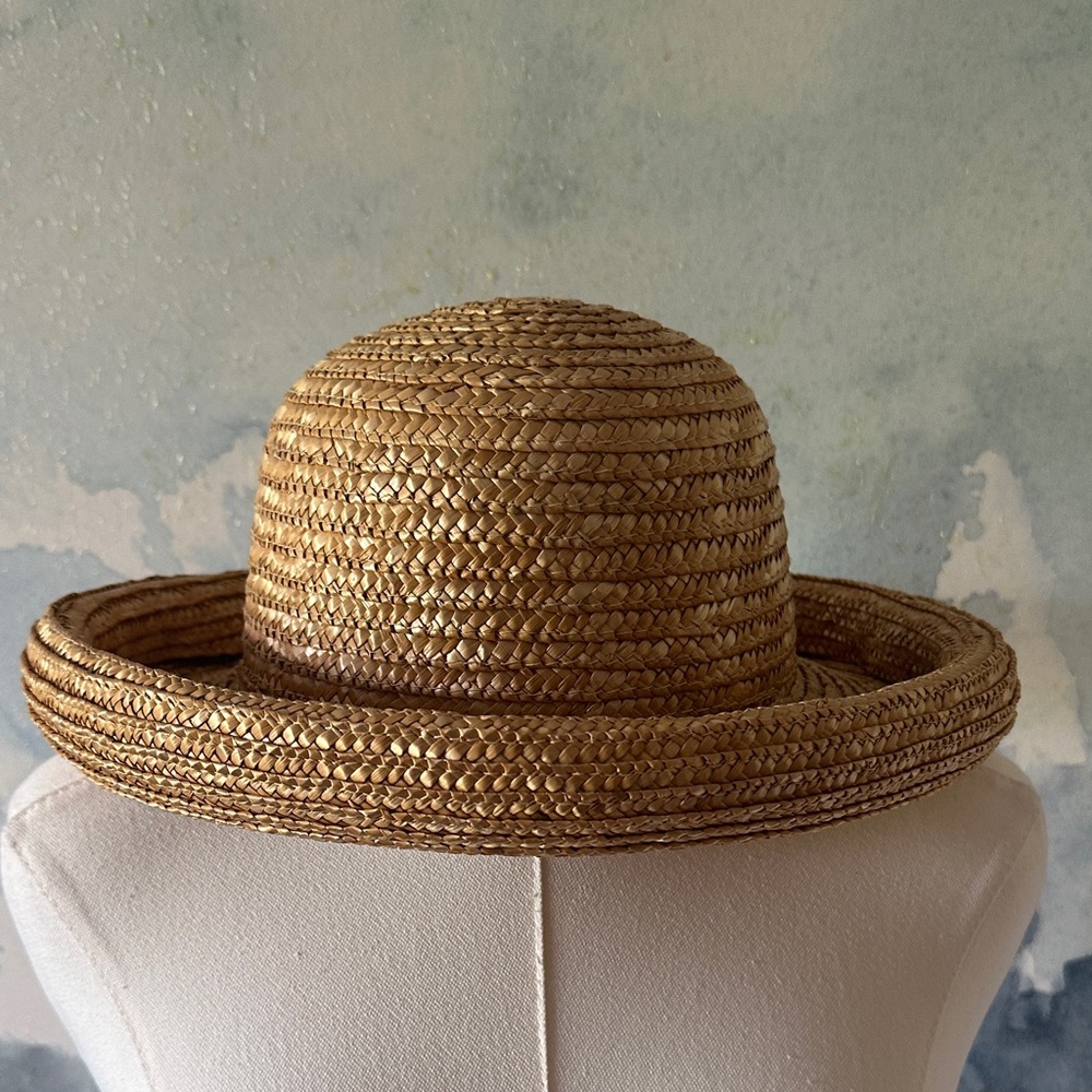 Braided Straw Sun Hat Wide Brim
